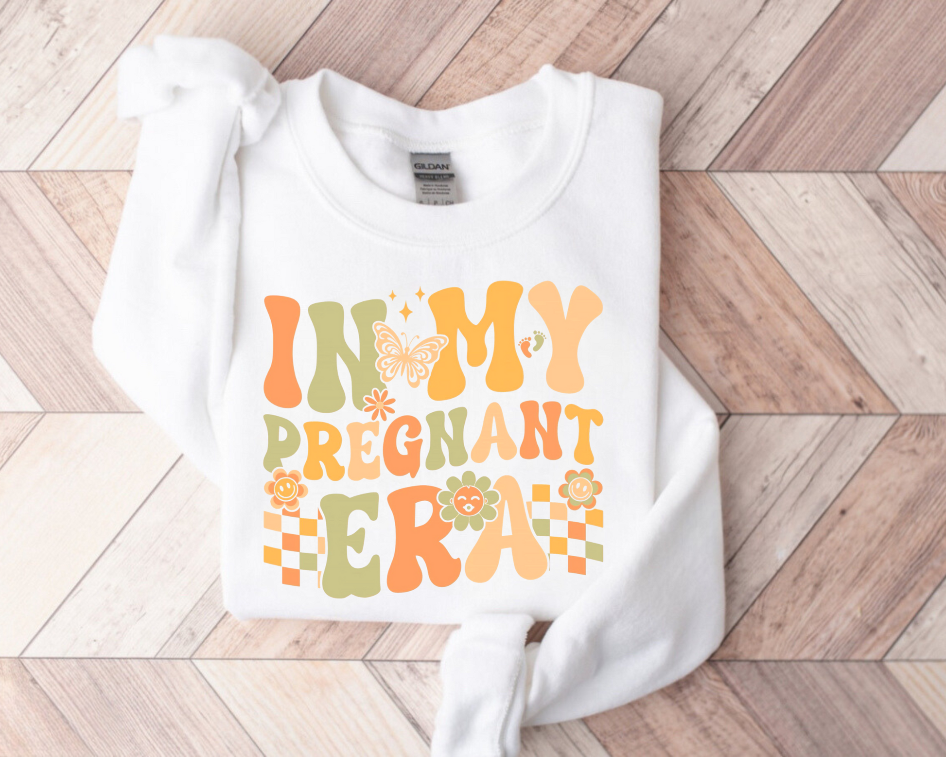 Sweatshirts & Hoodies - In My Pregnant Era Hippo Boutique