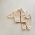 Baby & Toddler Half Zip Flannel Outfit Hippo Boutique