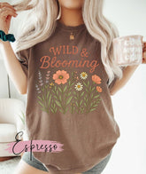 Wild & Blooming Floral Women’s T-Shirt Hippo Boutique