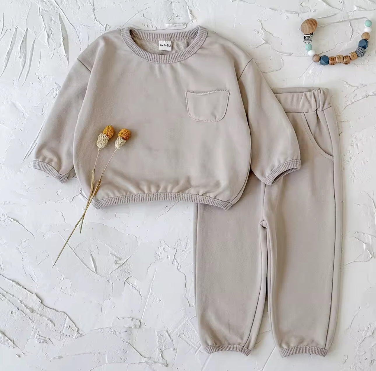 Baby & Toddler Sweatshirt & Joggers Set Hippo Boutique