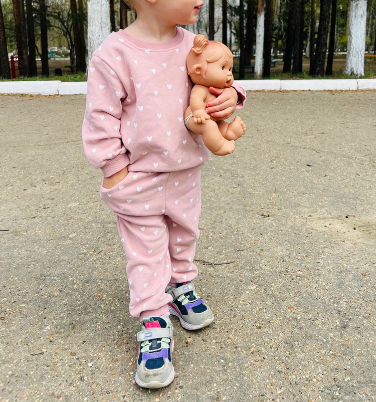 Hearts Sweatsuit Hippo Boutique