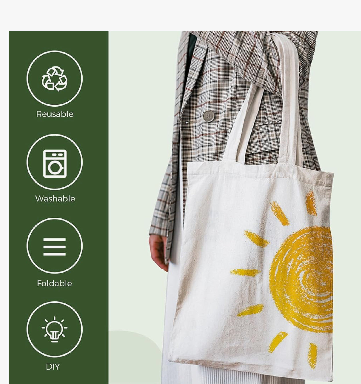 Tote Bag & Matching Pouch Bats & Skeletons Hippo Boutique