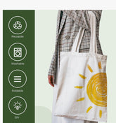 Tote Bag & Matching Pouch Bats & Skeletons Hippo Boutique