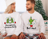 Matching Grinch Christmas Tshirts & Sweatshirts Hippo Boutique