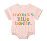 Dog Baby t-shirt bubble Romper Hippo Boutique