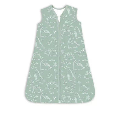 Baby Sleep Sack 0-6 Months 1.0 Tog Rayon Made Bamboo Baby Wearable Blanket Super Soft Infant Toddler Sleeping Sack 2-Way Zipper