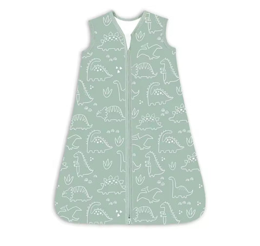 Baby Sleep Sack 0-6 Months 1.0 Tog Rayon Made Bamboo Baby Wearable Blanket Super Soft Infant Toddler Sleeping Sack 2-Way Zipper