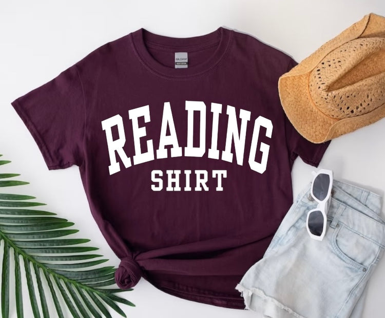 Reading Shirt Women’s T-Shirts Hippo Boutique