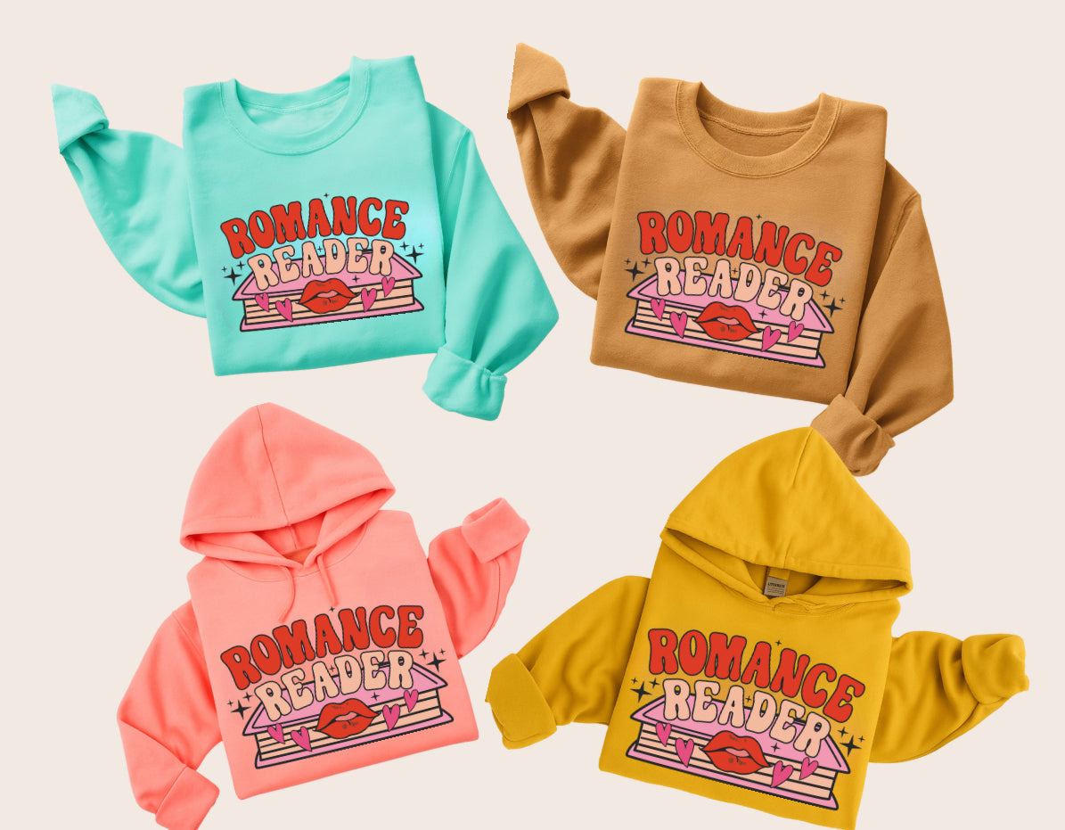 Bookish Sweatshirts & Hoodies - Fueled by Smut & Coffee Hippo Boutique