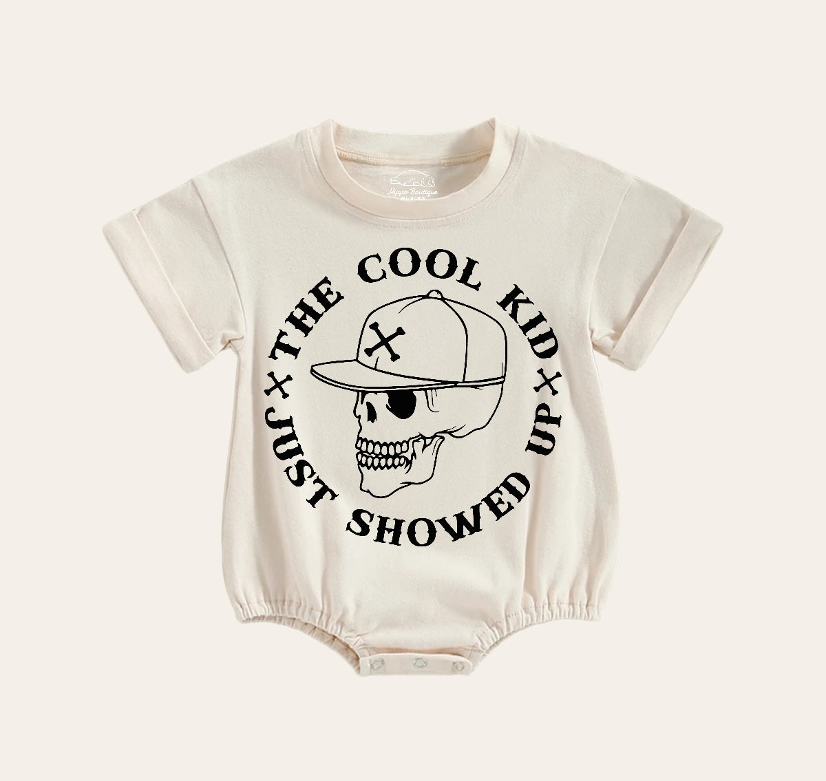 Cool Kid Baby & toddler t-shirt bubble Romper Hippo Boutique