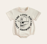 Cool Kid Baby & toddler t-shirt bubble Romper Hippo Boutique
