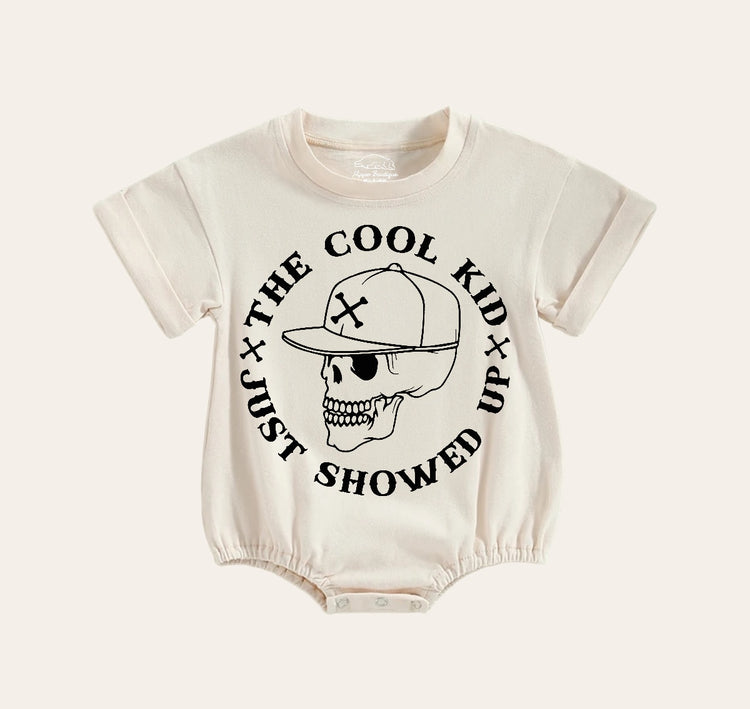 Cool Kid Baby & toddler t-shirt bubble Romper Hippo Boutique