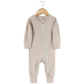 Bamboo Zip Up Bodysuit Outfit Hippo Boutique