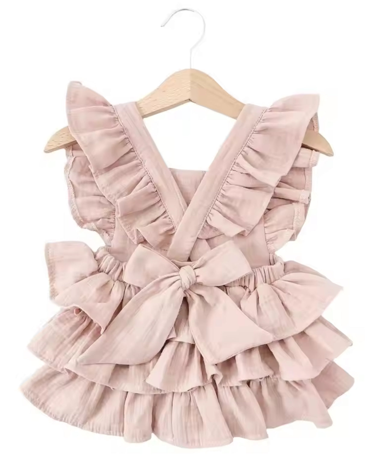 Ruffled bubble Romper Dress Hippo Boutique
