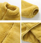 Fleece Baby Zip Up Jacket Hippo Boutique