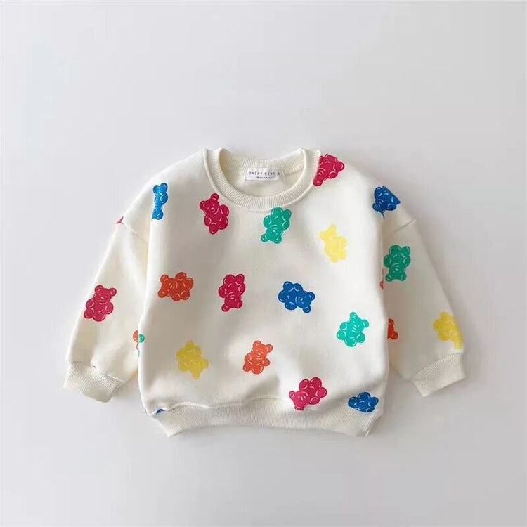 Baby & Toddler Teddy Bear Sweatshirt Outfit Hippo Boutique