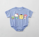 Kitty Baby t-shirt bubble Romper Hippo Boutique