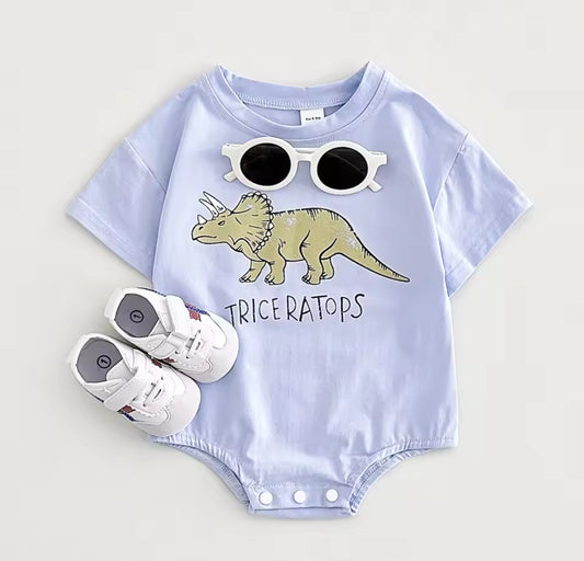 Baby dinosaur romper bubble romper baby Canada baby outfit baby onesie baby newborn outfit 