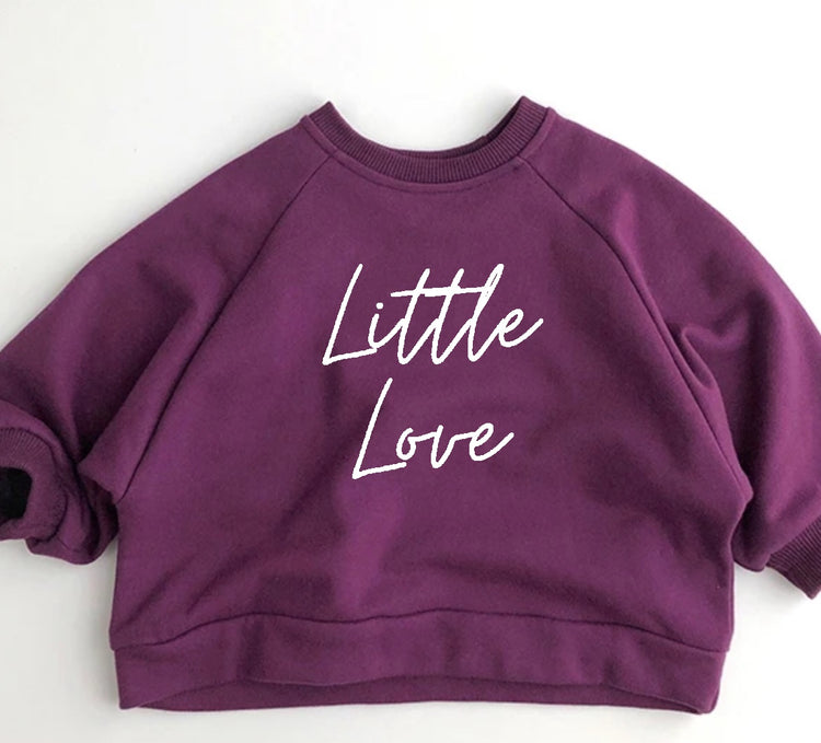 Little Love Baby & Toddler Oversized Cotton Sweatshirts Hippo Boutique