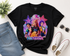 Girls KPop Demon Hunters HUNTR/X Graphic T-Shirt – Purple Kids Tee Hippo Boutique
