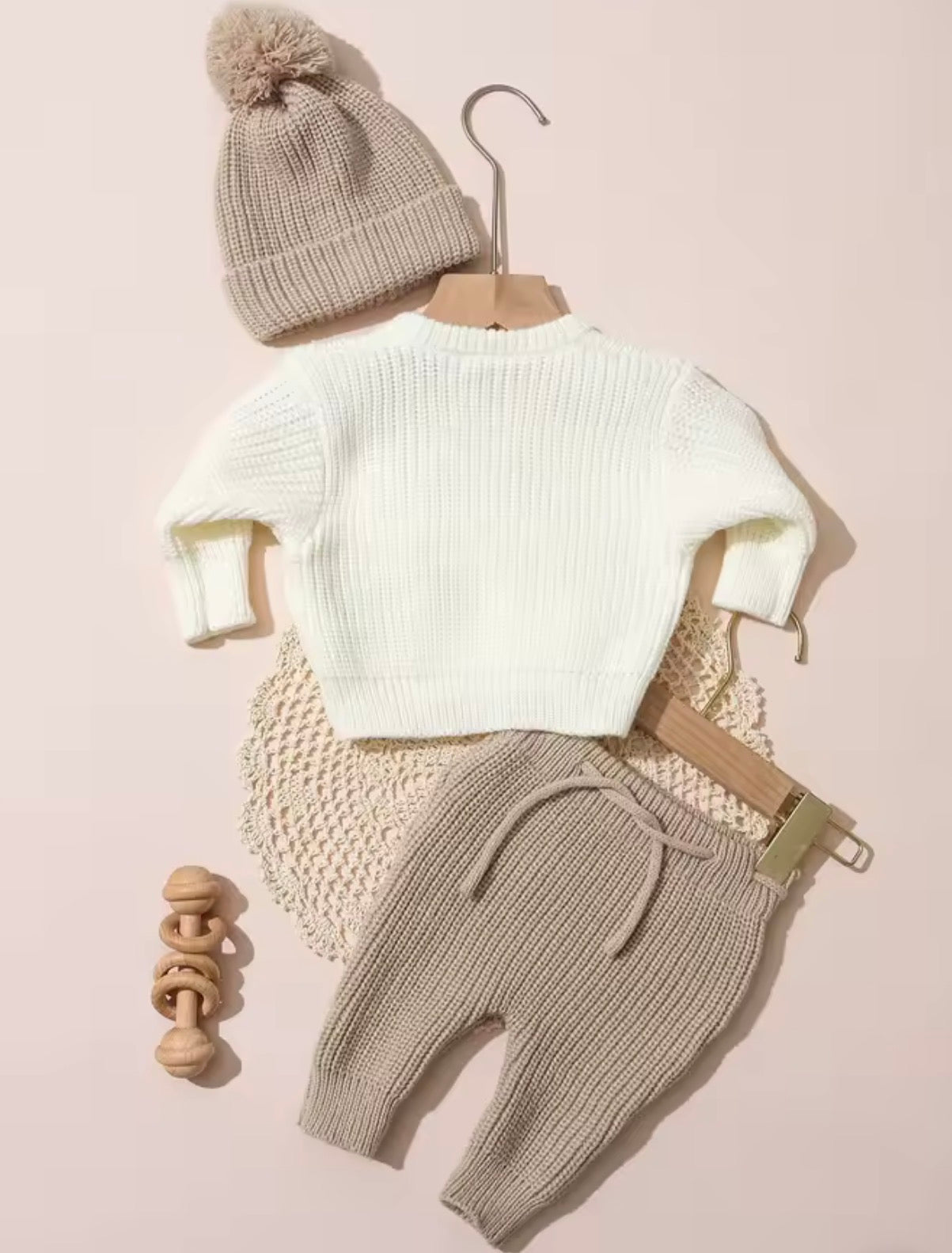 Newborn Baby Knit Coming Home Outfit Hippo Boutique