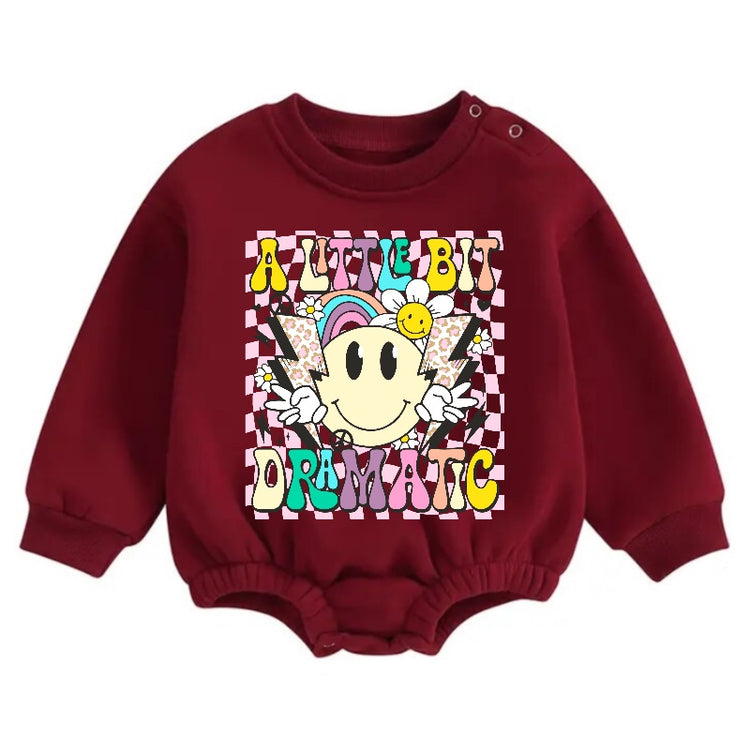 Soft Warm Dramatic Oversized Sweatshirt Romper Hippo Boutique