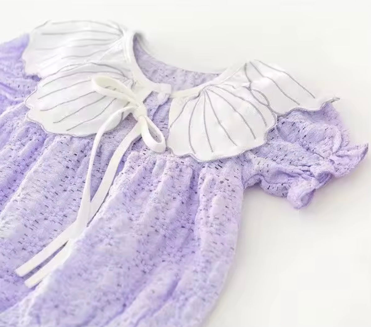 Violet Ruffled Romper Dress Hippo Boutique