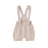 Knit button up Suspender Outfit Hippo Boutique