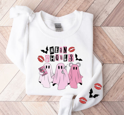 Women’s Halloween Sweatshirts - Mean Ghouls Hippo Boutique