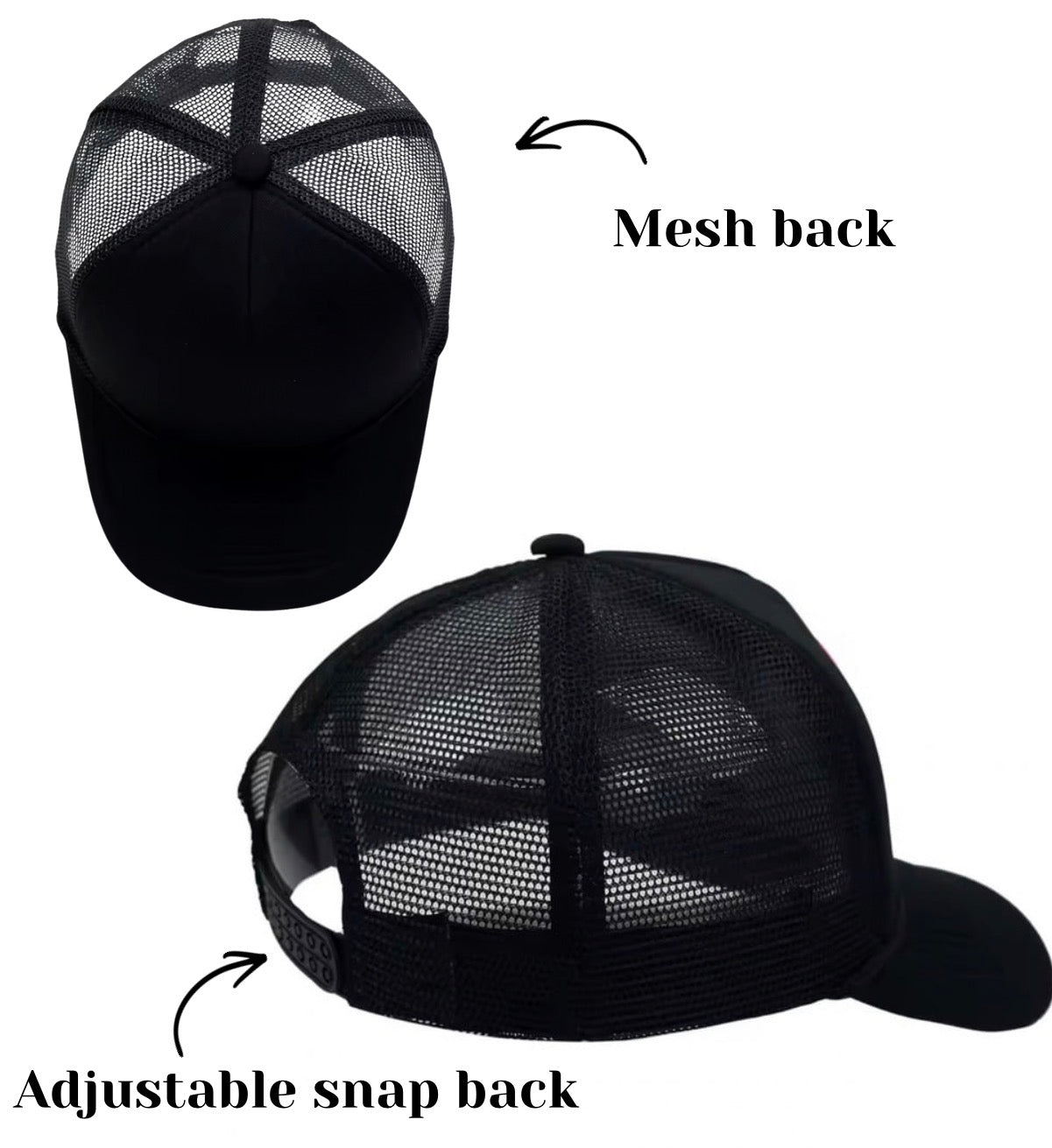 Let Them Trucker Mesh Hats Hippo Boutique