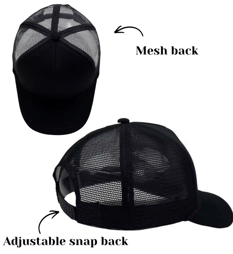 Let Them Trucker Mesh Hats Hippo Boutique
