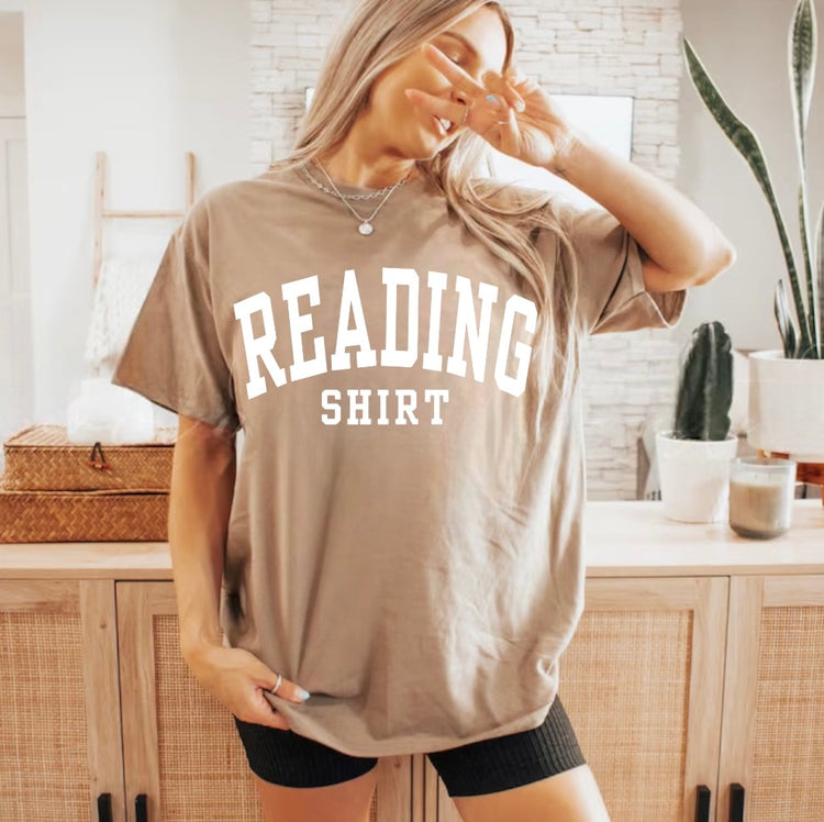 Reading Shirt Women’s T-Shirts Hippo Boutique