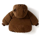 Teddy Bear Baby Hooded Jacket Hippo Boutique