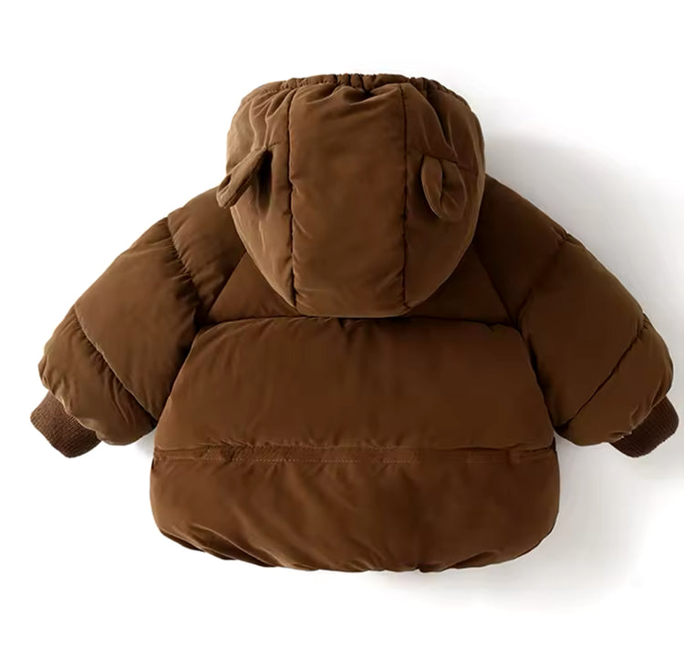 Teddy Bear Baby Hooded Jacket Hippo Boutique