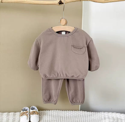 Baby & Toddler Sweatshirt & Joggers Set Hippo Boutique