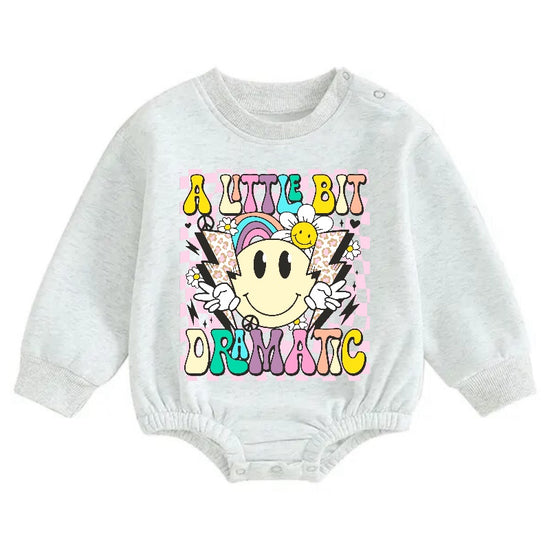 Soft Warm Dramatic Oversized Sweatshirt Romper Hippo Boutique
