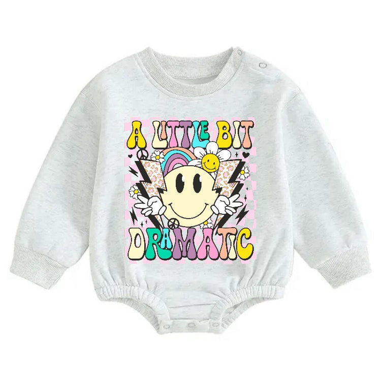 Soft Warm Dramatic Oversized Sweatshirt Romper Hippo Boutique