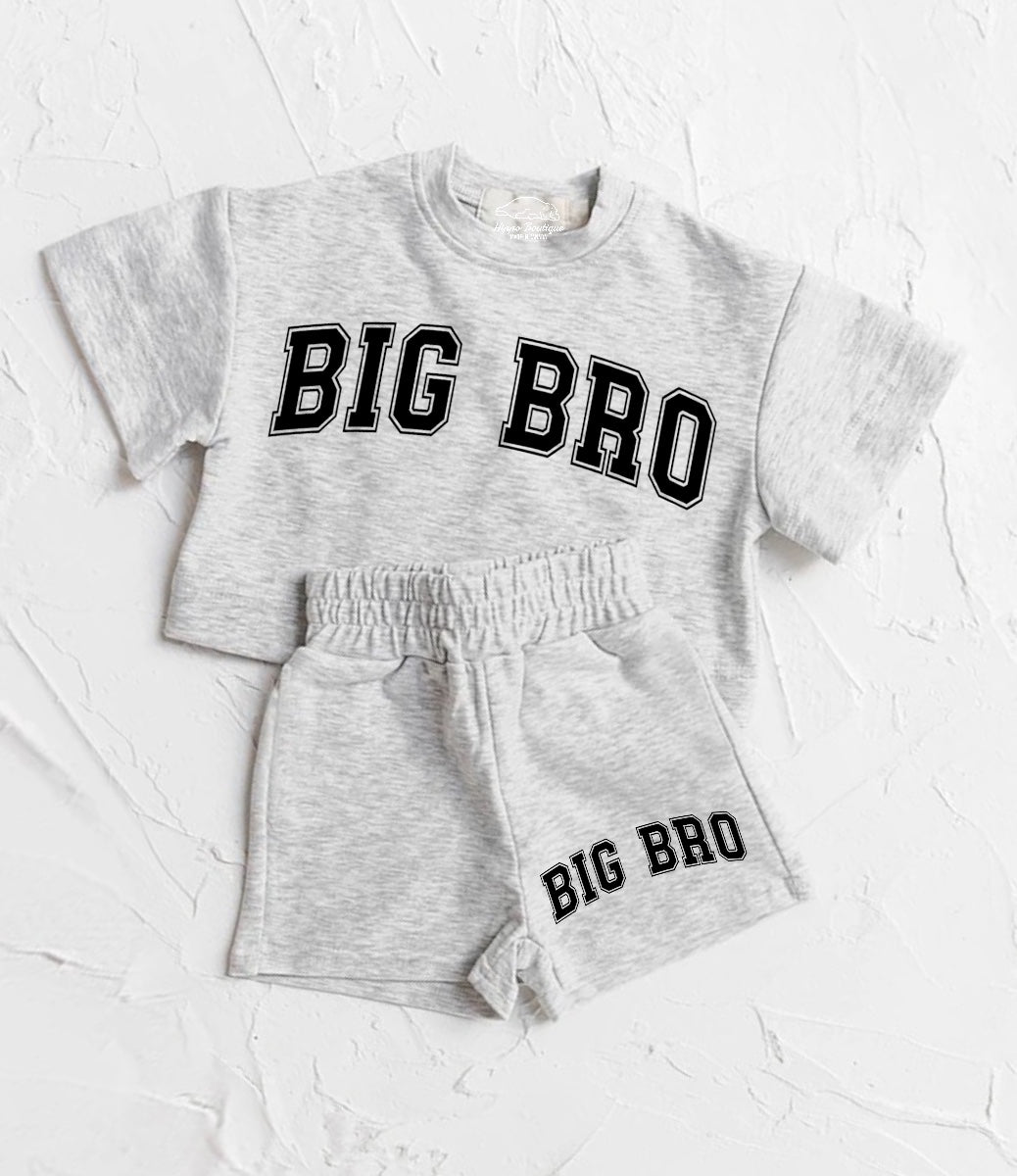 Big Bro Baby Boy T-Shirt & Shorts Set Hippo Boutique