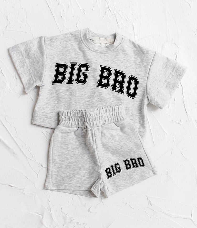 Big Bro Baby Boy T-Shirt & Shorts Set Hippo Boutique
