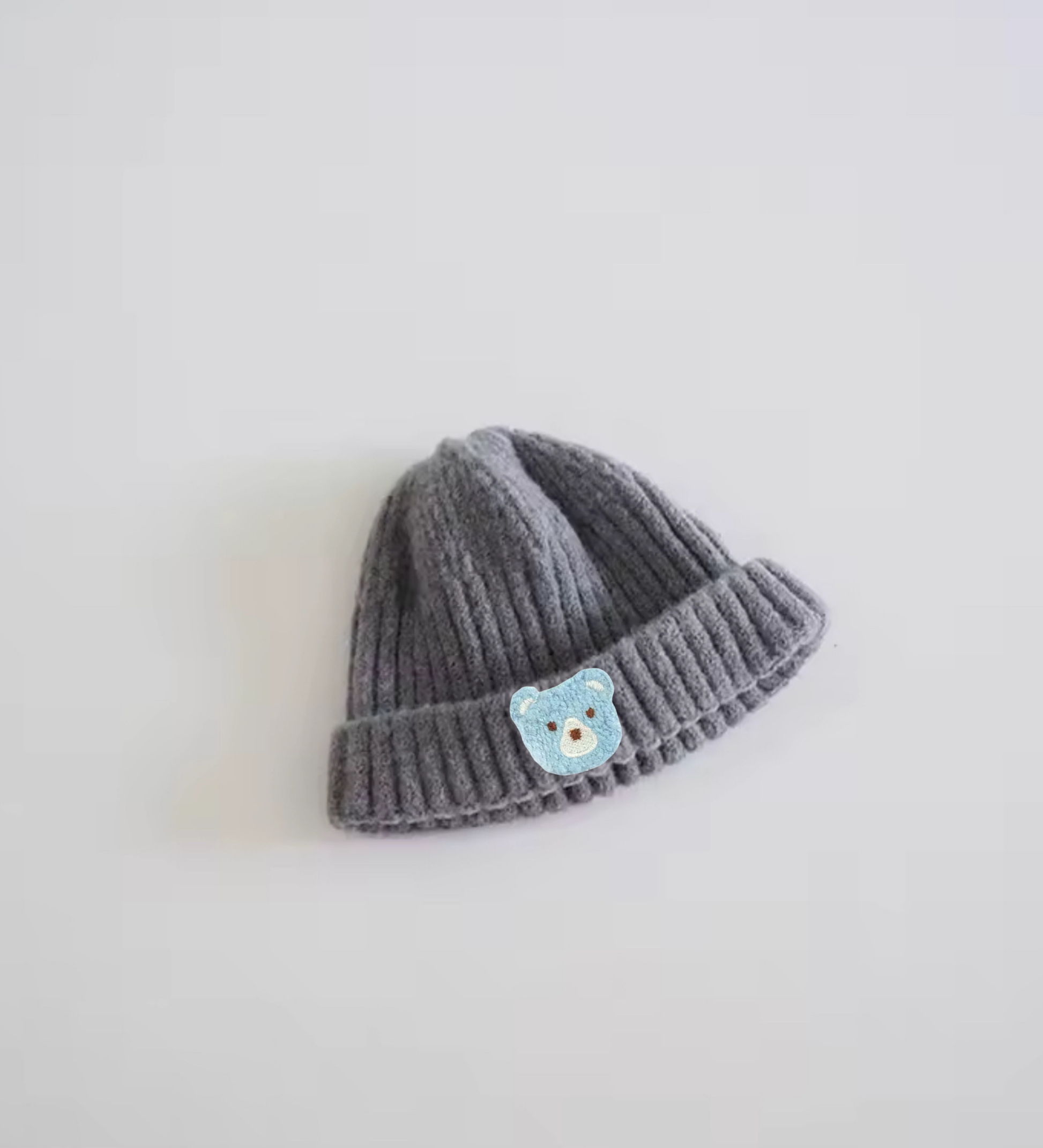 Teddy Bear Knit Baby Winter Hat Hippo Boutique