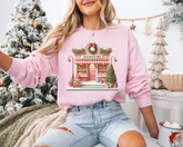 Bookstore christmas Sweatshirts Hippo Boutique