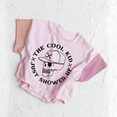 Cool Kid baby Color Block T-Shirt Bubble Romper Hippo Boutique