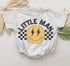 Little Man Baby & toddler Boy t-shirt bubble Romper Hippo Boutique