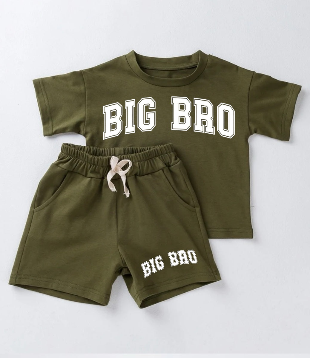 Big Bro Baby Boy T-Shirt & Shorts Set Hippo Boutique
