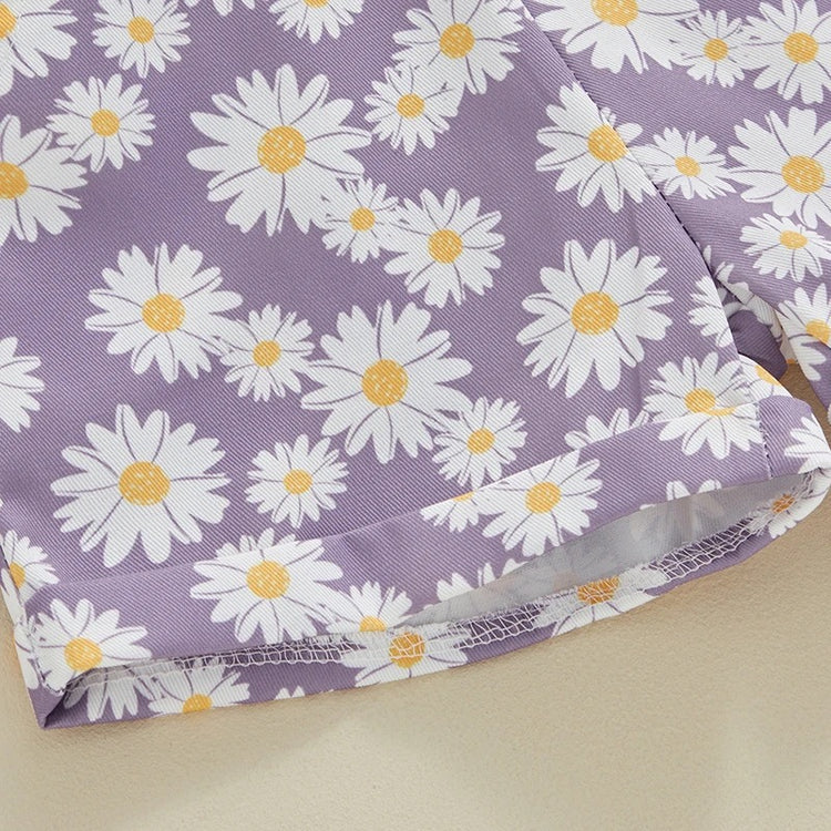 Floral Suspenders Hippo Boutique