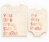 Mama & Mini Matching T-Shirts & Romper - You are my sunshine Hippo Boutique