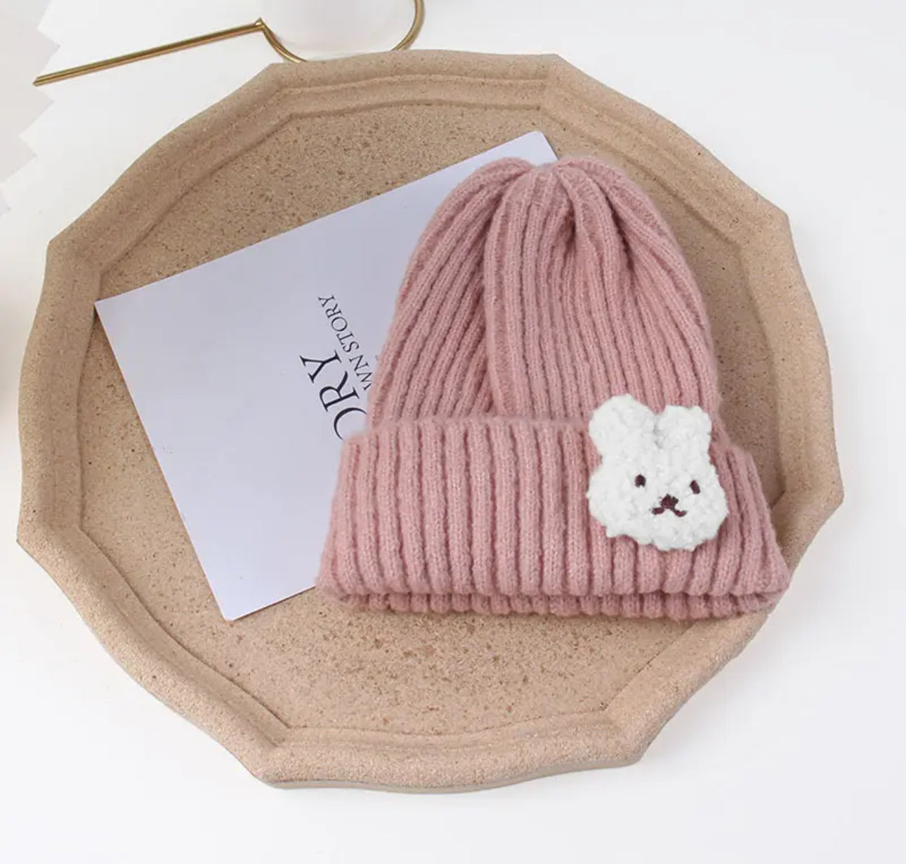 Baby & kids Bunny & Bear Winter Hat Beanies Hippo Boutique