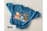 Pooh friends baby Oversized Sweatshirt Romper Hippo Boutique