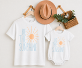 Mama & Mini Matching T-Shirts & Romper - Be the sunshine Hippo Boutique