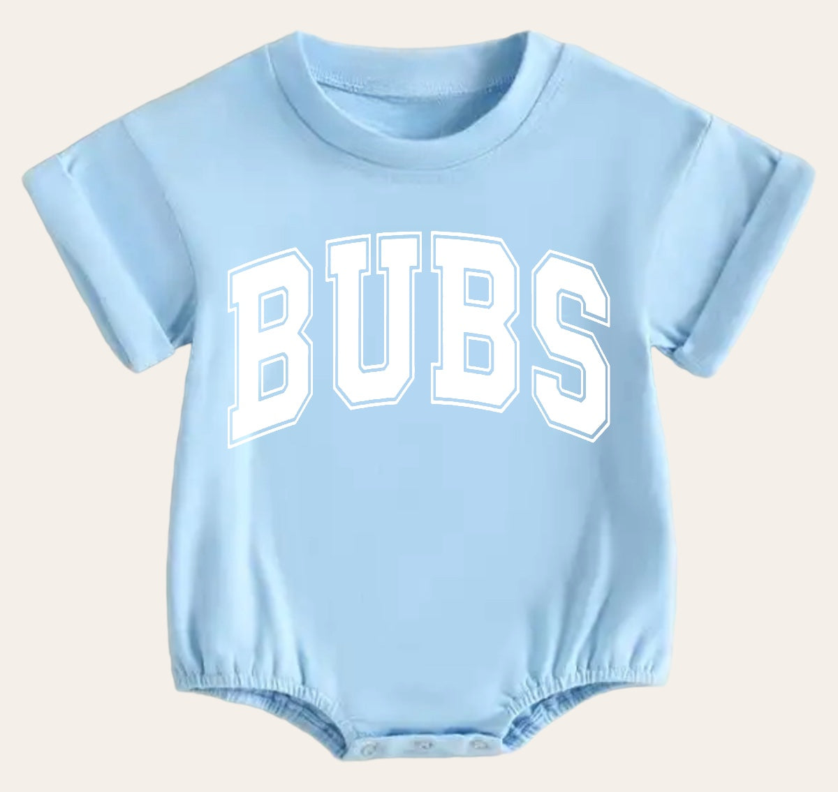 Bubs Baby & toddler t-shirt bubble Romper Hippo Boutique